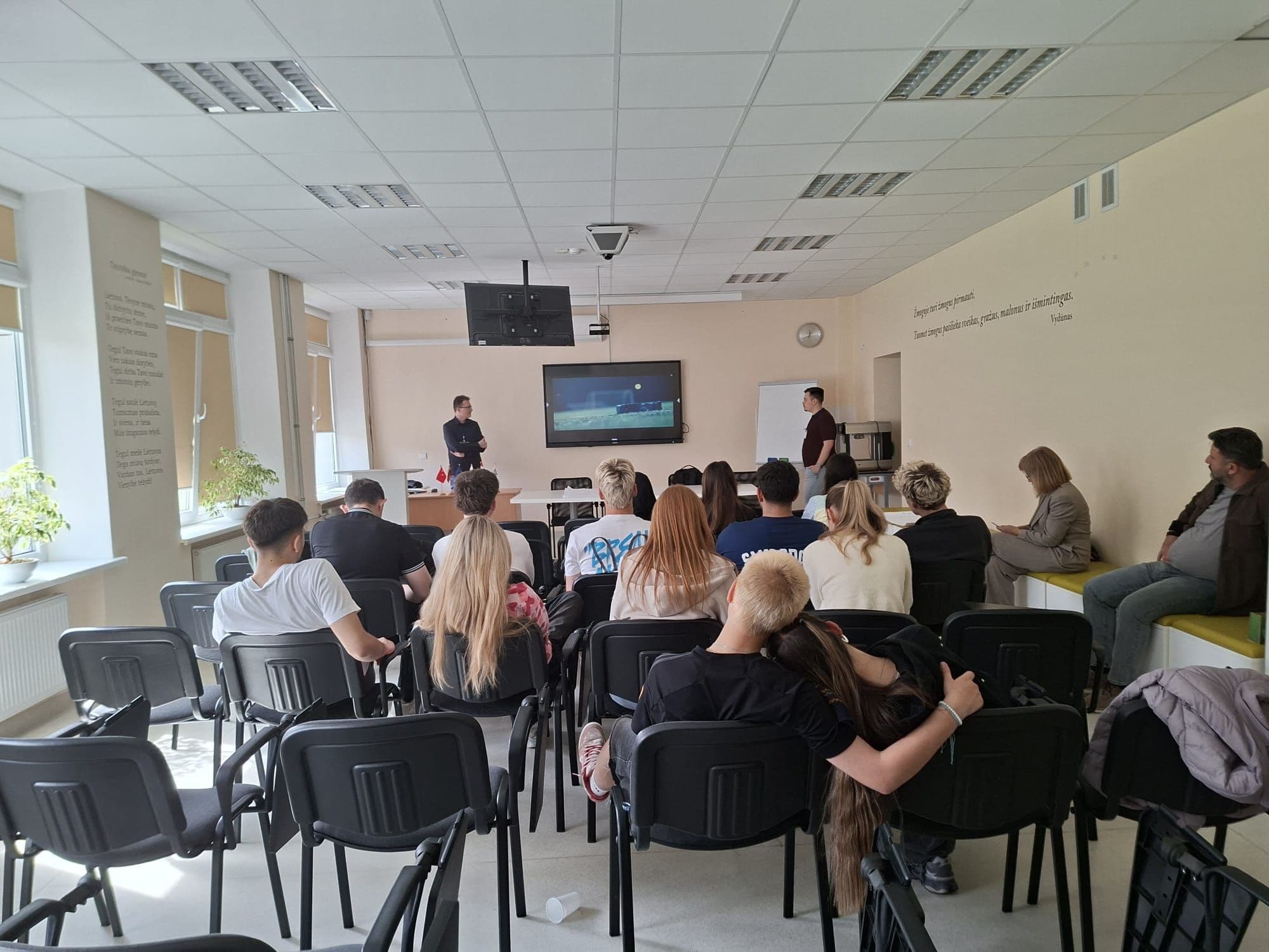 Erasmus Project Physical Well-Being activities in Lithuania